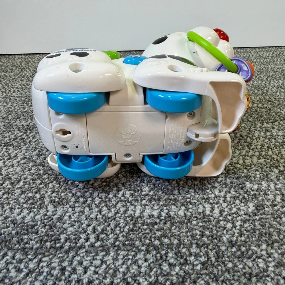 Vtech Pull and Sing Puppy Toddler Learning Toy Music Numbers White Black  253